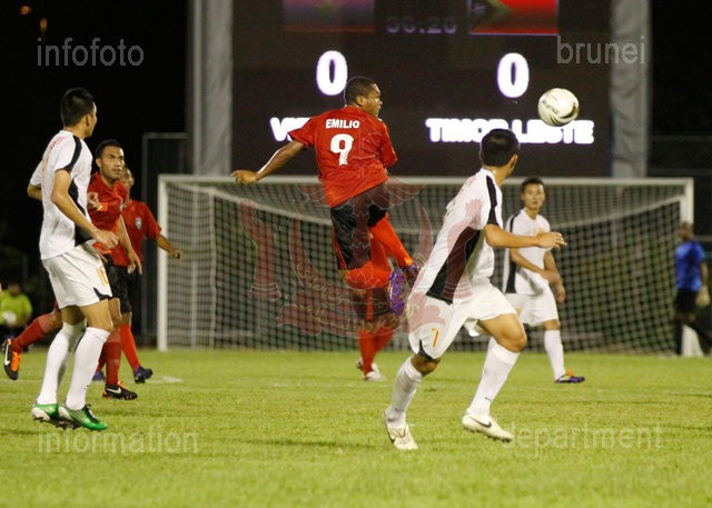Các cầu thủ U.2 Đông Timor đã chơi rất kiên cường